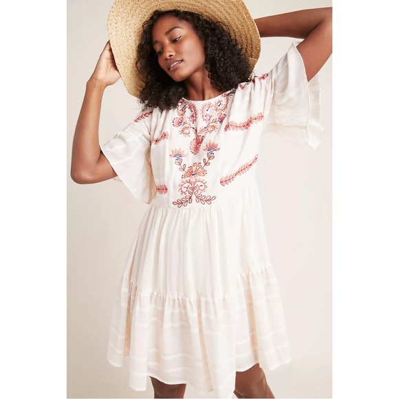 Anthropologie Ranna Gill Lecce Tunic Dress NWT Size Large - Picture 2 of 16